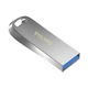 Флеш накопичувач USB 256Gb SanDisk Ultra Luxe, Silver, USB 3.2 Gen 1, до 400 МБ/с (SDCZ74-256G-GAM46) - изображение 1