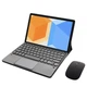 Клавиатура-подставка беспроводная Smart Keyboard + Мышка для Alldocube Smile X Ukr+Eng Black - изображение 1