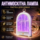 Антимоскітна лампа-пастка для комарів Mosquito Killer LY-961 з УФ-підсвічуванням та електричною сіткою, USB, 29×19×6 см, біла - изображение 7