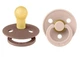 Набір пустушок BIBS 6-18 м Colour Latex Round (вишенька) 2PACK – Blush / Woodchuck - изображение 1