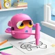 Робот-художник JQR-02 Игрушка для рисования и обучения детей Розовый - изображение 2