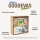 Розвивальний набір іграшок для немовлят Goodevas BabyBox 3-6 місяців - зображення 10