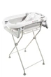 Складная детская ванночка с подставкой, термометром и вкладышем Kidoro Wave TB-325X Grey - изображение 6