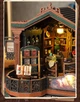 Румбокс Книгарня Сутінки Інтер'єрний конструктор A Twilight Book Mall Book Nook ES-017 + купол - зображення 9