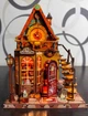 Бук Нук Чарівний дім «Колесо часу» Book Nook Wheel of Time Magic House DIY XY-B06 - зображення 11