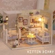 Румбокс Щоденник кошеняти DIY House Roombox Kitten Diary Інтер'єрний конструктор 3013 + купол - изображение 7