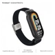 Ремінець до фітнес браслета Armorstandart Braided Solo Loop для Xiaomi Mi Band 7/6/5/4 Black (ARM69902) - зображення 4