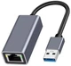 Гігабітний мережевий адаптер USB 3.0 - Ethernet 1 Гбіт/с Мережа RJ45 LAN для Windows/Linux/Mac METAL (487380) - зображення 1