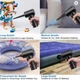 Бездротова повітродувка Air Duster 51000 об/хв | Турбовентилятор для чищення ПК, клавіатури та техніки - изображение 9
