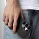 Чохол Ультратонкий 1.2мм Вуглепластиковий з Карбоновим Покриттям Carbon Slim with MagSafe Samsung Galaxy S25 Plus black - зображення 5