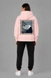 Женское худи gruschovka розовое 2XL ADS-99 - изображение 3