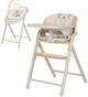 Стульчик для кормления CARRELLO Tenero с шезлонгом и алюминиевым каркасом Olympus Beige Wooden CRL-9507 - изображение 1