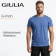 Чоловіча футболка бавовняна Giulia G-MAN 4601/010 XL Navy-bleached denim - изображение 6