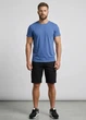 Чоловіча футболка бавовняна Giulia G-MAN 4601/010 XXL Navy-bleached denim - зображення 9