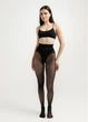 Жіночі матові колготки із 3D плетінням Giulia SOFT MATT 20 5 Black-nero, 20 DEN, без шортиків, матові - зображення 11