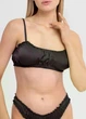 Жіночий шовковий бралет Giulia MOON SILK 1618/100 S Grey-griffel - изображение 3