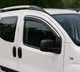 Ветровики с хромированным молдингом Niken Luxury (2 шт) для Peugeot Bipper 2008-2017 гг - изображение 4
