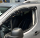 Ветровики на окна с хромом (2 шт, Niken) для Opel Combo 2019-2024 гг - изображение 5