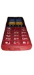 Кнопочный телефон 2E E240 (2025) Dual SIM, 2,4″, 1400 мА·ч, Type-C, красный - изображение 4