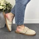 Женские анатомические сабо мюли ITstyle из натуральной замши Бежевые 40 (1516) - изображение 3