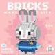Конструктор BRICKS Зверополис лис Ник Уайлд + крольчиха Джуди Хопс Набор 2 шт - изображение 7