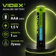 Батарейка Videx LR03 Мікропальчик AAA лужна 1.5V (1шт) - зображення 3
