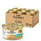 Влажный корм для кошек Purina Gourmet Gold Нежные биточки с индейкой и шпинатом 12х85 г - изображение 1