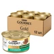 Вологий корм для котів Purina Gourmet Gold з кроликом, шматочки в паштеті (12х85г) - зображення 1
