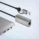 Адаптер USB-C + USB A to RJ45 Ethernet 100Mbps XO (HUB018.black) - зображення 4