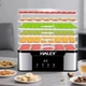 Сушилка дегидратор для фруктов Haley HY-9802 5 ярусов 350Вт - изображение 7