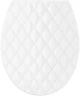 Сидіння - кришка для унітазу Fabrika LEATHER LINE OVAL soft close поліпропілен (FK-P4044) - изображение 2