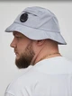 Водонепроницаемая панама C.P. Company с линзой и карманом, One Size (универсальный размер), унисекс, серого цвета. - изображение 4
