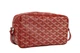 Премиальная сумка через плечо Goyard красного цвета. - изображение 8