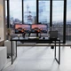 Стіл комп’ютерний Loft 140×70 см із масиву сосни з кабель-менеджментом, Венге (817547332) - зображення 2