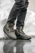 Кроссовки зимние мужские Ni Lunar 1 Duckboot 17 Green мех / Най Лунар Дакбут зеленые с мехом 44 - изображение 6