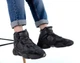 Кросівки зимові чоловічі Adi Yeezy Boost 500 black з хутром / Аді Ізі буст 500 чорні на хутрі 43 - зображення 5