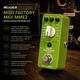 Гитарная педаль Mooer Mod Factory Modulation Monoblock MKII MME2, 11 эффектов модуляции, True Bypass, металлический корпус - изображение 1