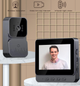Беспроводной видеозвонок TKMARS с 4.3" IPS дисплеем — HD-камера, Ночное видение, Двусторонняя аудиосвязь и Автозахват - изображение 9