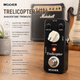 Гитарная педаль Mooer Trelicopter MTR1, аналоговое Tremolo, True Bypass, регулировка Depth, Rate и Bias, металлический корпус - изображение 1