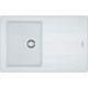 Мийка кухонна з крилом Franke Basis BFG 611-78 прямокутна фраграніт 780 x 500 мм White (114.0258.042) - зображення 2
