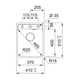 Мийка кухонна без крила Franke Maris MRG 610-37 TL прямокутна фраграніт 410 x 510 мм Onyx (114.0668.861) - зображення 3