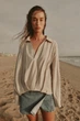 Сорочка оверсайз з льону Zara 3115/793 M - изображение 1