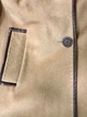 Пальто жіноче кашемірове Max Mara з натуральним хутряним коміром M світло-коричневе - изображение 7