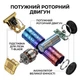 Акумуляторний тример для стрижки волосся, бороди та вусів Vintage T9 GW-9862 — електрична машинка для окантовки з 4 насадками, USB - изображение 2