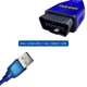 Cканер диагностики авто VAG COM 409.1 KKL OBD2 USB - изображение 3