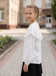 Блуза шкільна 070830 Mevis біла розмір 134 - изображение 3