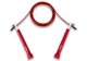 Скакалка скоростная EasyFit Speed Cable Rope 3 м Красная для кроссфита фитнеса бокса кардио тренировок со стальным тросом - изображение 1