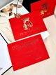 Подарочные сертификаты Beauty Card красные с 3D золотом Soft Touch (минимальный заказ 5 шт) - изображение 2