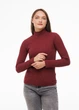 Гольф женский рубчик Наталюкс XL бордовый (3924214092051) - изображение 2
