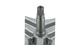 Крестовина Whicepart DW06A104LGC для стиральной машины LG 4434ER1002H D25/30/37 мм L120 мм - изображение 3